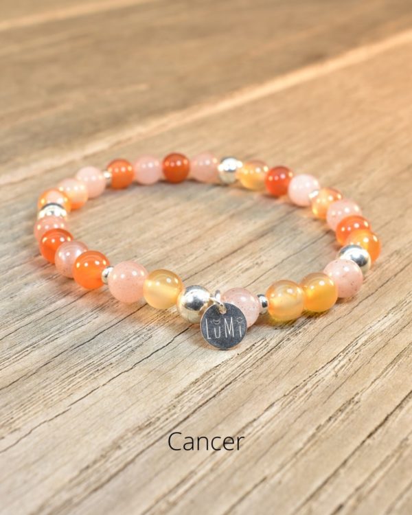 bracelet cancer pierres naturelles