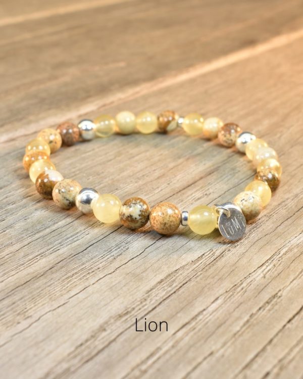 bracelet signe astro lion lumi