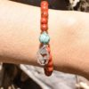 Corail et Turquoise - Buddha | Femme