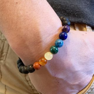 bracelet 7 chakras homme saint tropez