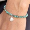 bracelet lumi creations turquoise saint tropez