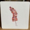 Carte feuillage #2 | aquarelle originale – Image 6