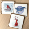 Carte (+ enveloppe kraft) | Rouge-gorge – Image 6