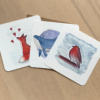 Carte (+ enveloppe kraft) | Rouge-gorge – Image 2