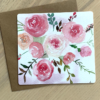Carte (+ enveloppe kraft) | Bouquet pastel – Image 3