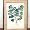 Feuillages verts | aquarelle originale – Image 4