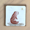 Carte (+ enveloppe kraft) | Lapin