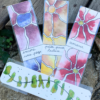 Marque-page feuillage violet #2 | aquarelle originale – Image 2