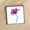 Lot de 2 Cartes (+ enveloppe kraft) | Fleurs roses – Image 2