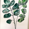 Feuillages verts | aquarelle originale – Image 3