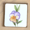 Lot de 2 Cartes (+ enveloppe kraft) | Pensées – Image 2