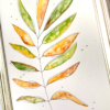 Feuillage doré | aquarelle originale – Image 3