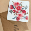 Carte (+ enveloppe kraft) | Bouquet de roses