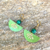 Boucles d'oreilles "Magnésite" | Papier japonais – Image 29