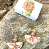 Boucles d'oreilles "Magnésite" | Papier japonais – Image 23
