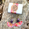 Boucles d'oreilles "Magnésite" | Papier japonais – Image 2