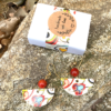 Boucles d'oreilles "Magnésite" | Papier japonais – Image 7