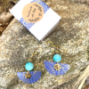 Boucles d'oreilles "Magnésite" | Papier japonais – Image 5
