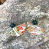 Boucles d'oreilles "Magnésite" | Papier japonais – Image 25