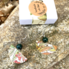 Boucles d'oreilles "Magnésite" | Papier japonais – Image 8