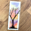 Marque-page Arbre | aquarelle originale