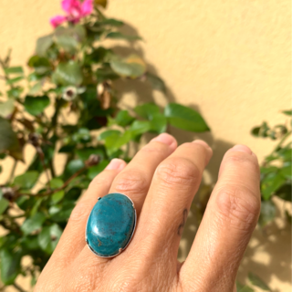 bague Turquoise naturelle