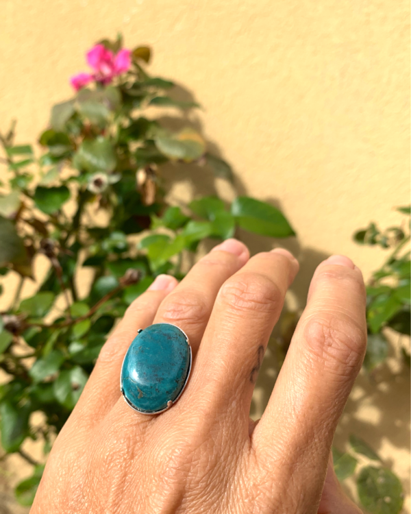 bague Turquoise naturelle