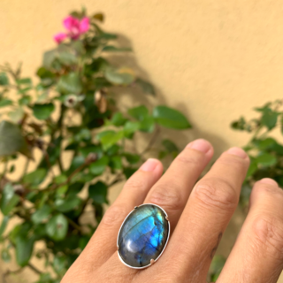 bague Labradorite