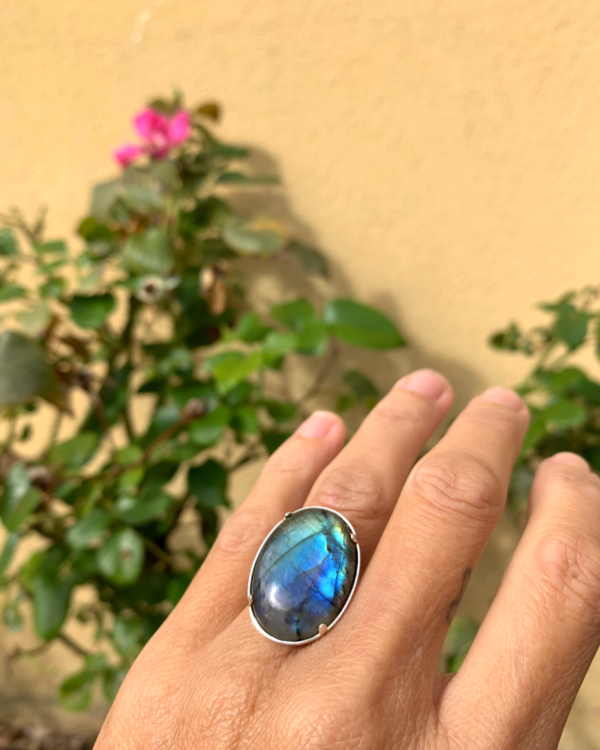 bague Labradorite