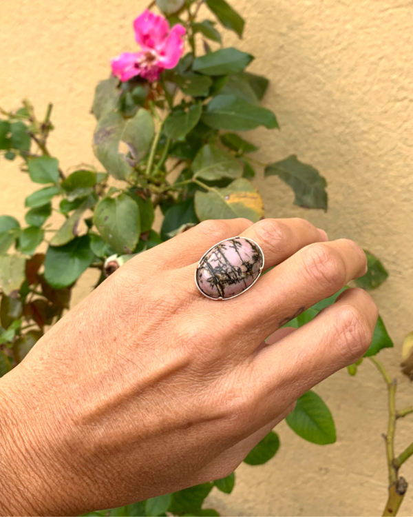 bague Rhodonite