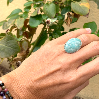 bague Amazonite