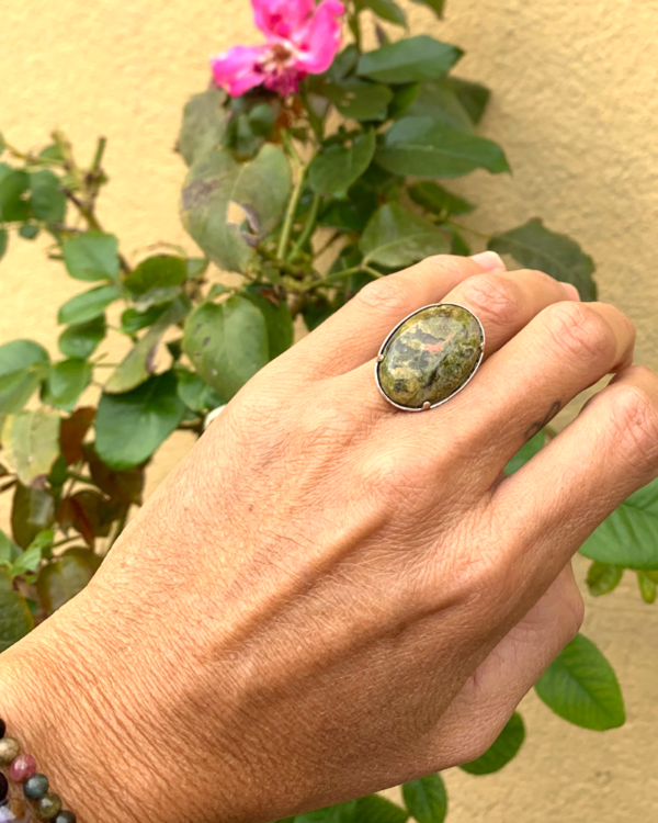 bague Unakite