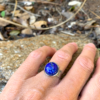Lapis lazuli | Bague forme ronde