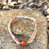 Jaspe rouge | Le bracelet "Liberty"