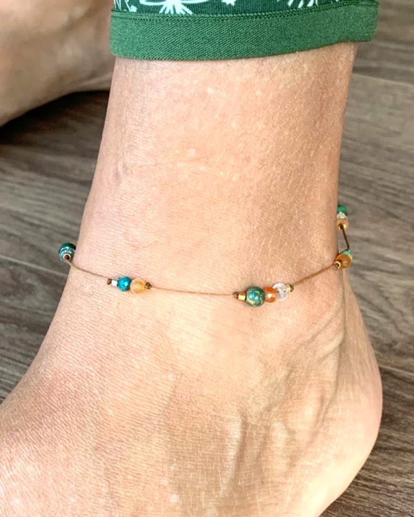 Chaîne de cheville "Bracelet Tibétain" | Chaîne de cheville