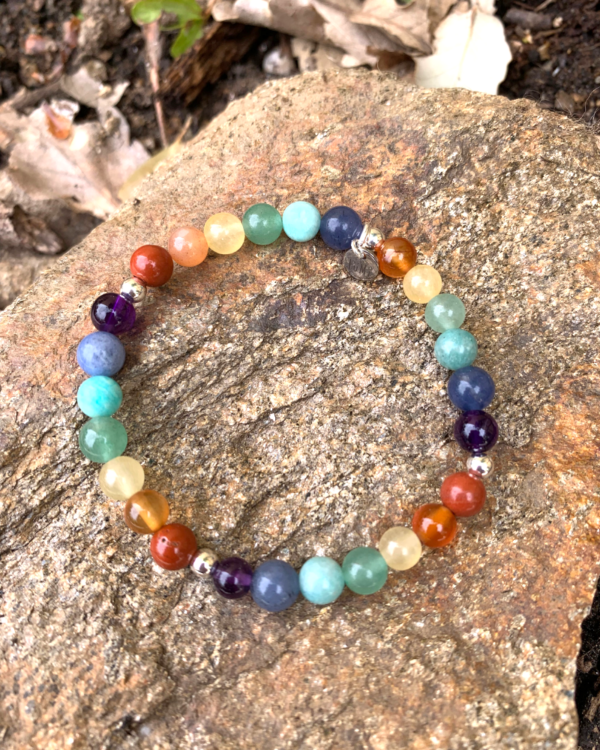 Bracelet aux couleurs des 7 chakras | Femme – Image 2