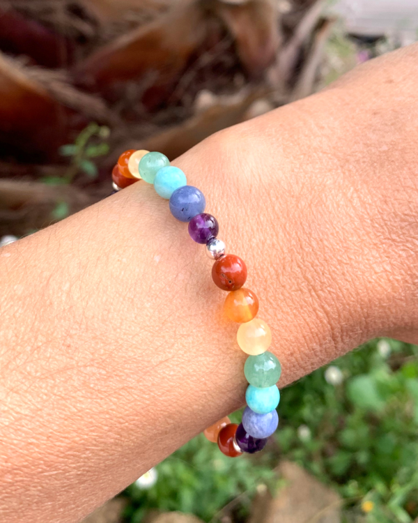 Bracelet aux couleurs des 7 chakras | Femme