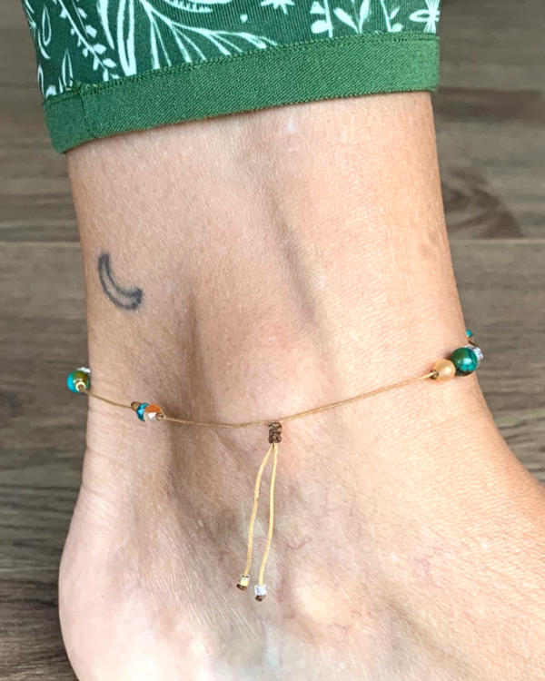 Chaîne de cheville "Bracelet Tibétain" | Chaîne de cheville – Image 4
