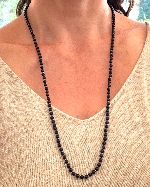 Agate noire | BRACELET/COLLIER – Image 3