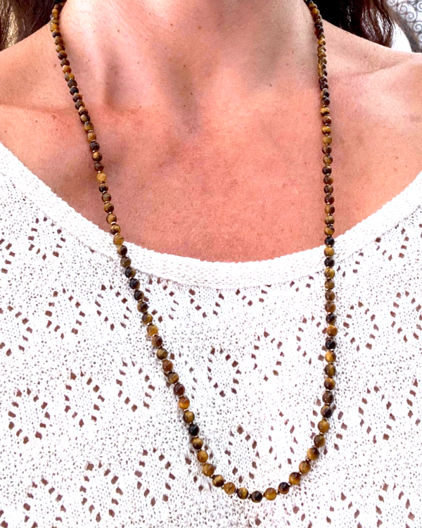 Oeil de tigre | BRACELET/COLLIER – Image 4