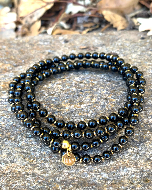 Agate noire | BRACELET/COLLIER – Image 2