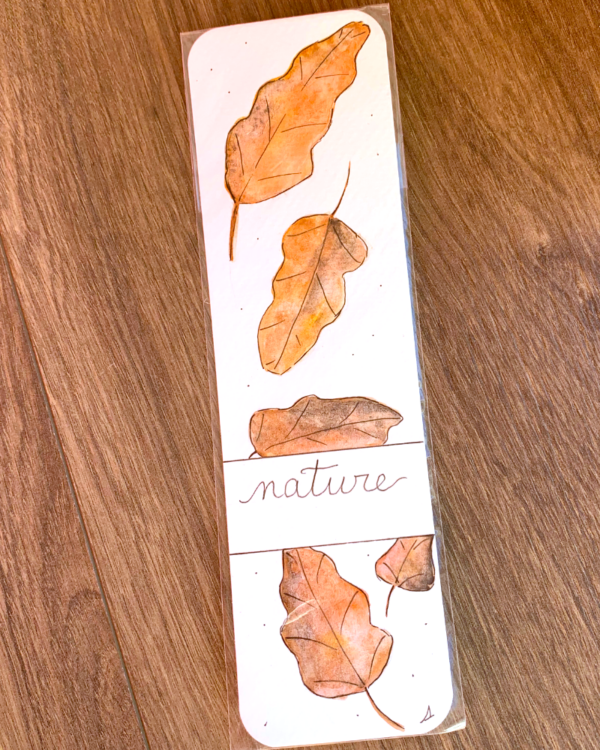 Marque-page "nature" | aquarelle originale