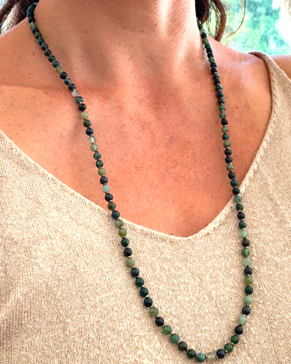Agate mousse | BRACELET/COLLIER – Image 2