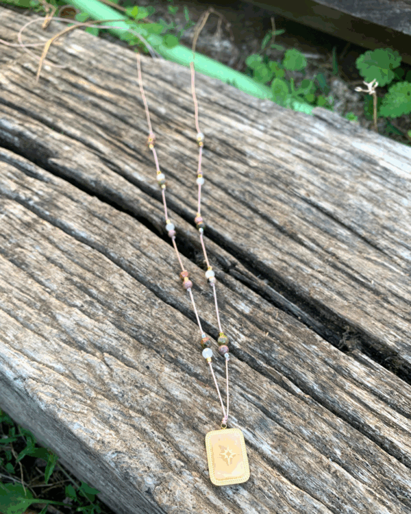 Quartz rose | Collier Tibétain – Image 2