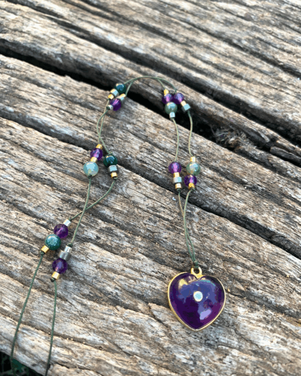 Améthyste | Collier Tibétain