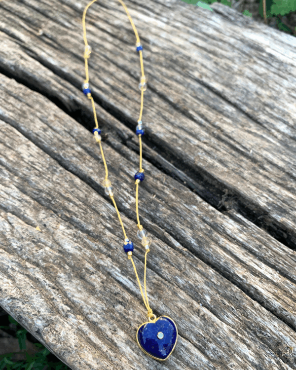 Lapis lazuli | Collier Tibétain – Image 2