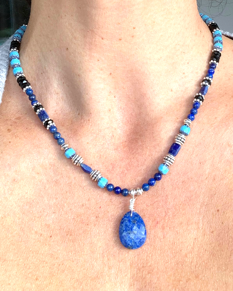 Lapis-lazuli | Collier AMAYA – Image 4