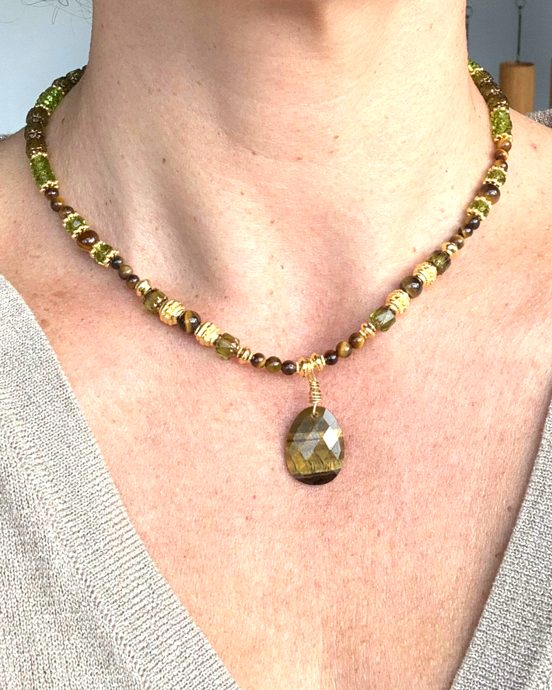 Oeil de tigre | Collier AMAYA – Image 6