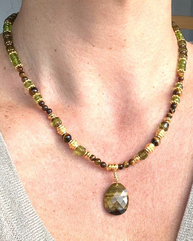 Oeil de tigre | Collier AMAYA – Image 5