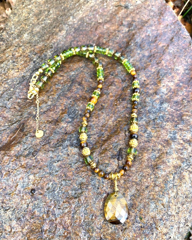 Oeil de tigre | Collier AMAYA – Image 2